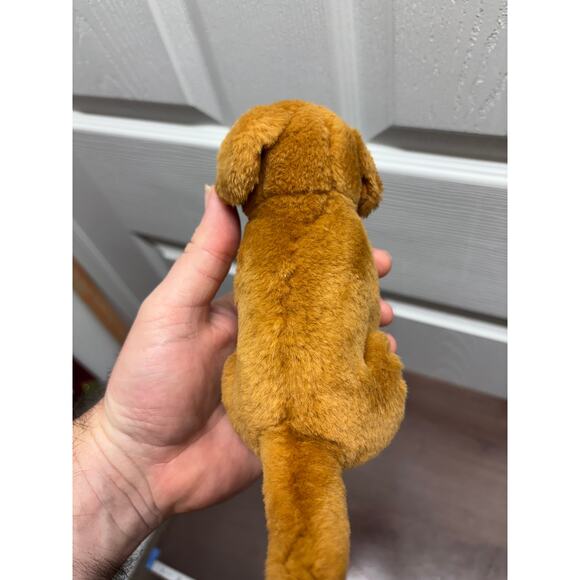 Dog Small Plush Stuffed Animal Golden Retriever Puppy Brown Lab 7" - Picture 3 of 5